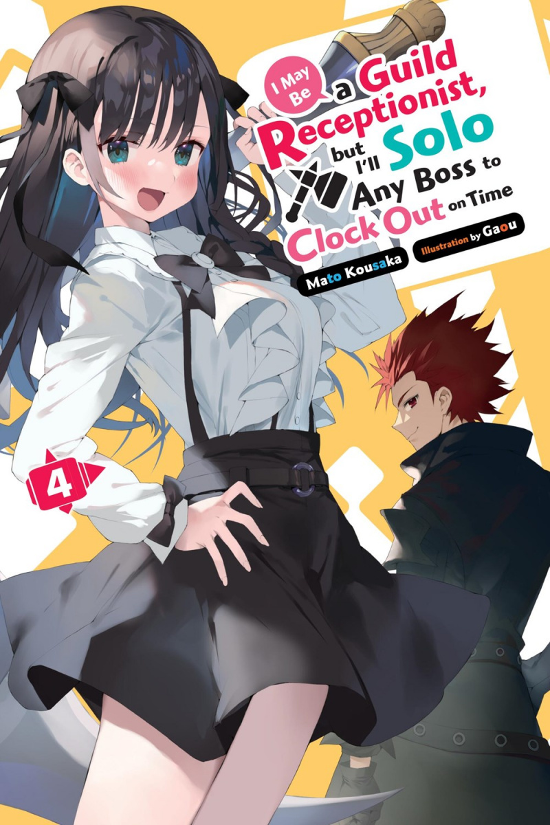 I May Be a Guild Receptionist, But I'll Solo Any Boss to Clock Out on Time, Vol. 4 - MangaShop.ro