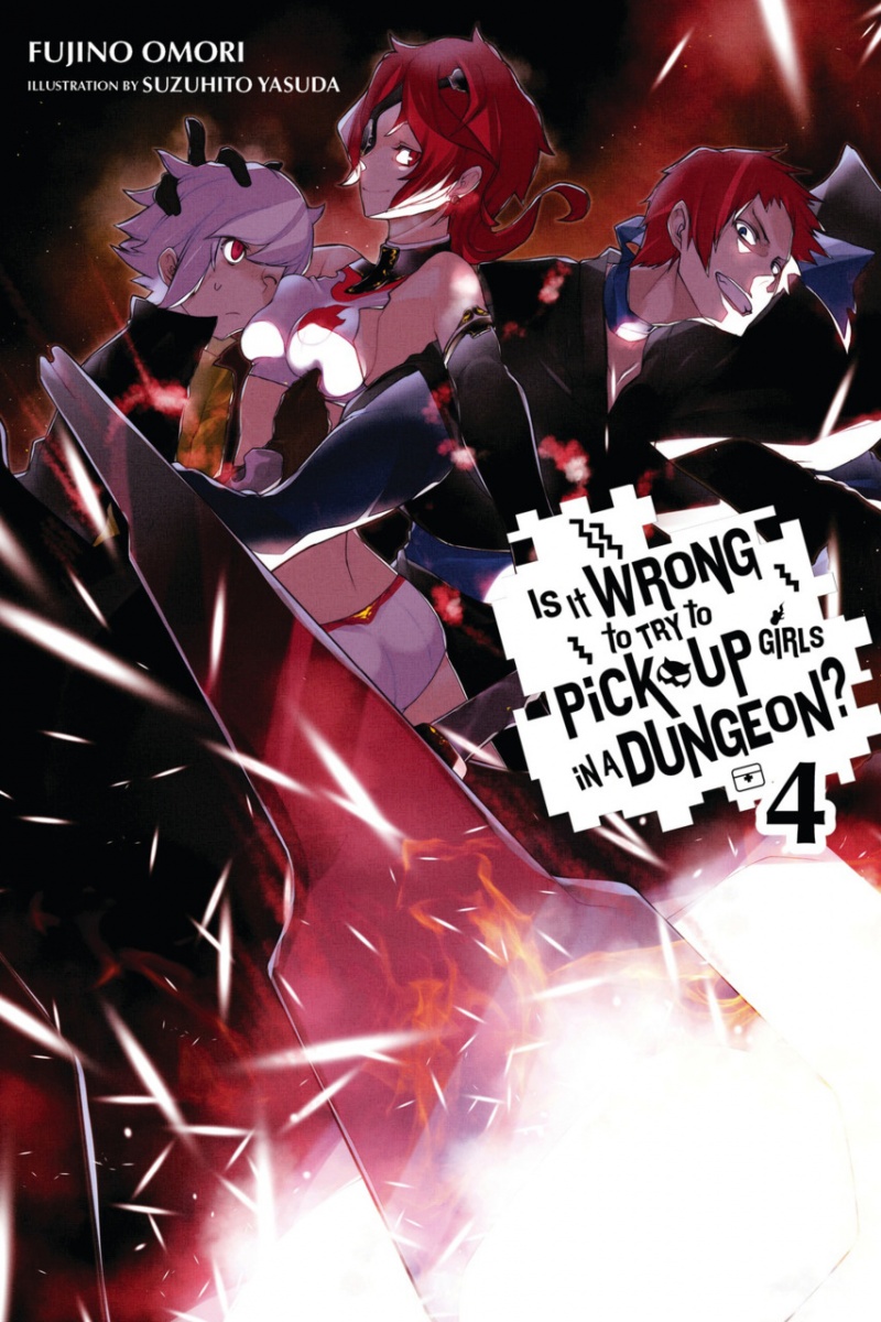Is It Wrong to Try to Pick Up Girls in a Dungeon? Novel Vol.  4 - MangaShop.ro