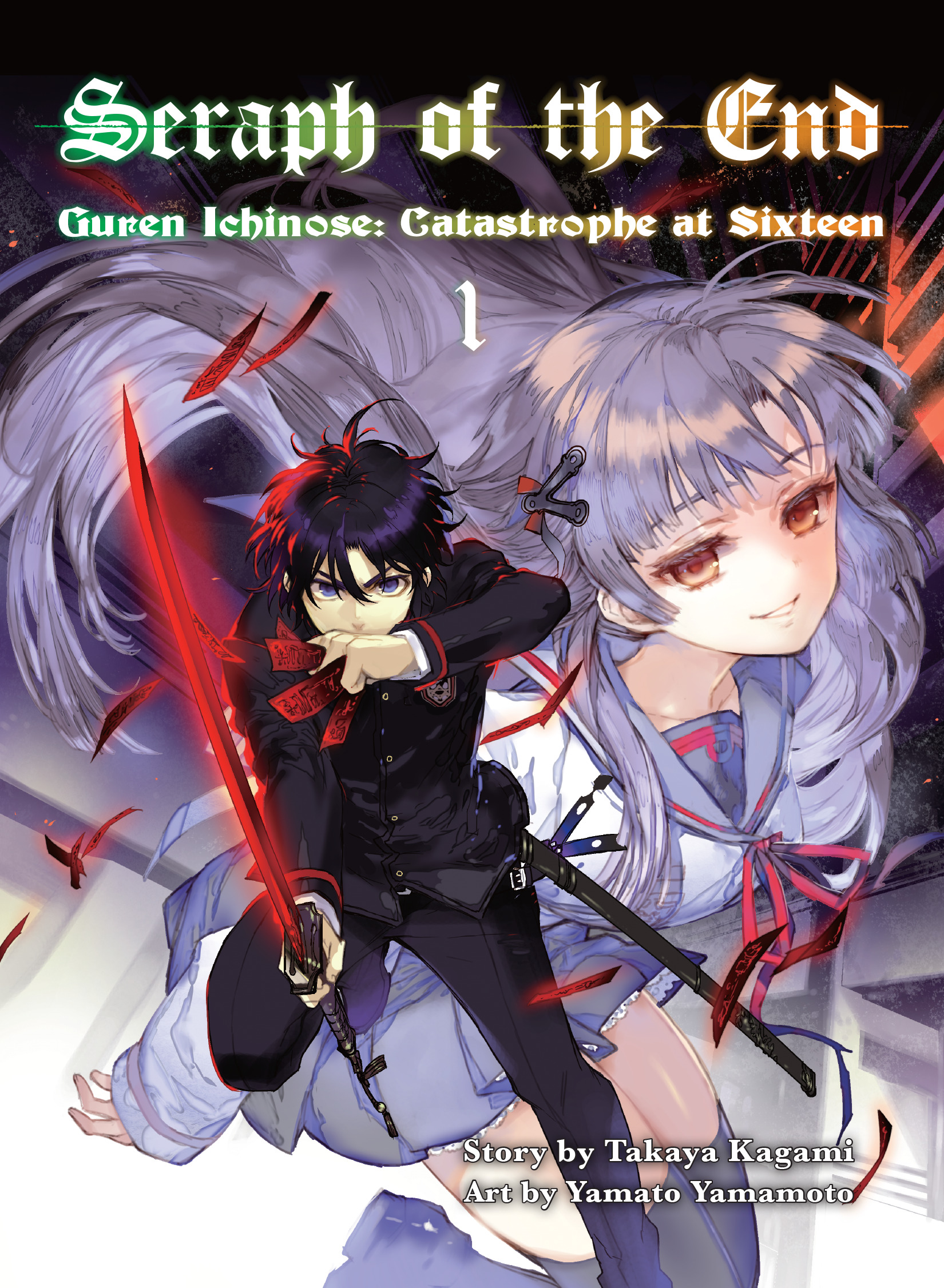 Seraph of the End Novel - Guren Ichinose: Catastrophe at Sixteen Vol.  1 - MangaShop.ro