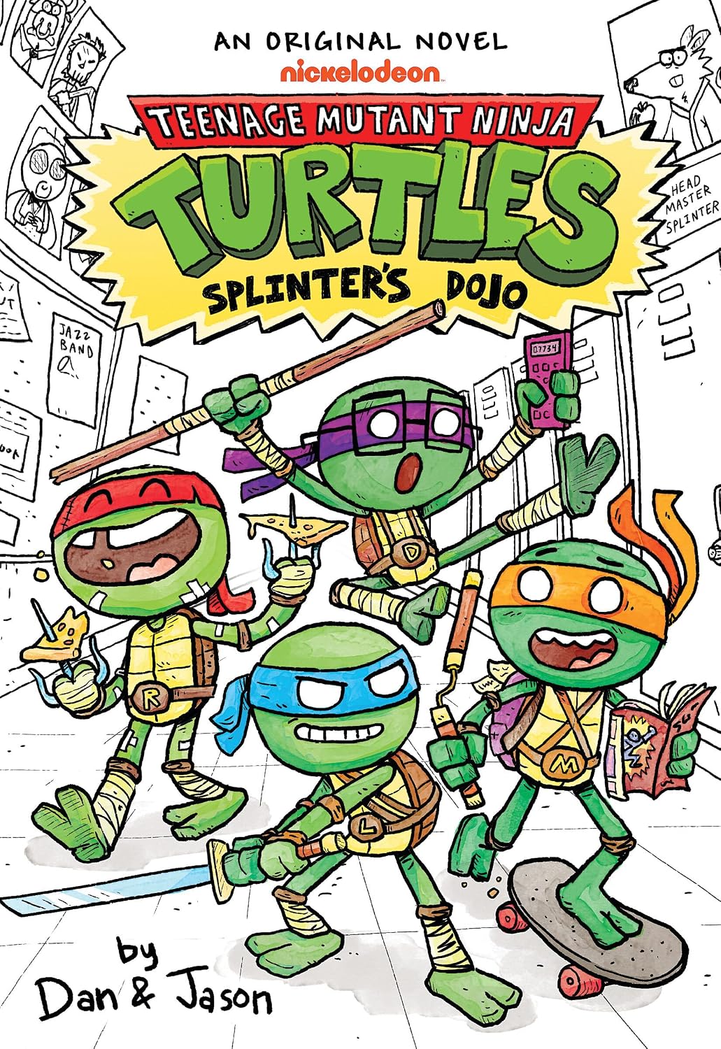 Splinter's Dojo (Teenage Mutant Ninja Turtles Illustrated Novel #1) - MangaShop.ro