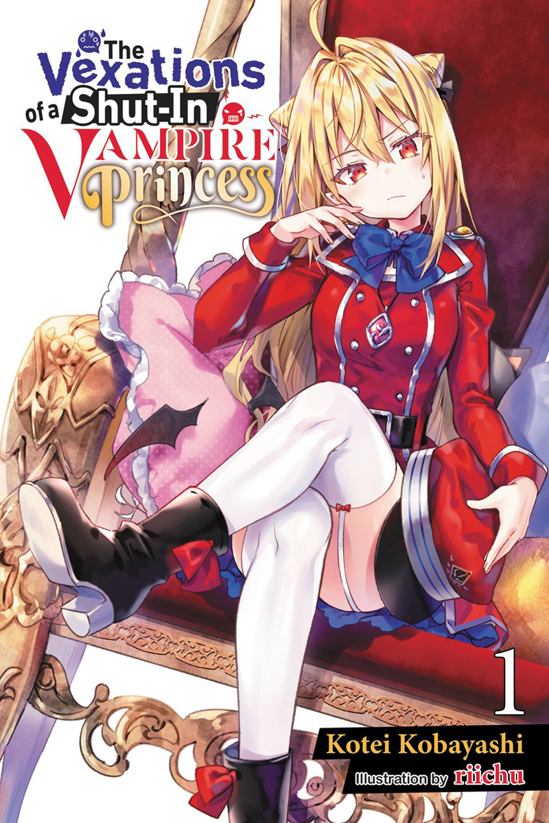 The Vexations of a Shut-In Vampire Princess, Vol.  1 (Light Novel) - MangaShop.ro