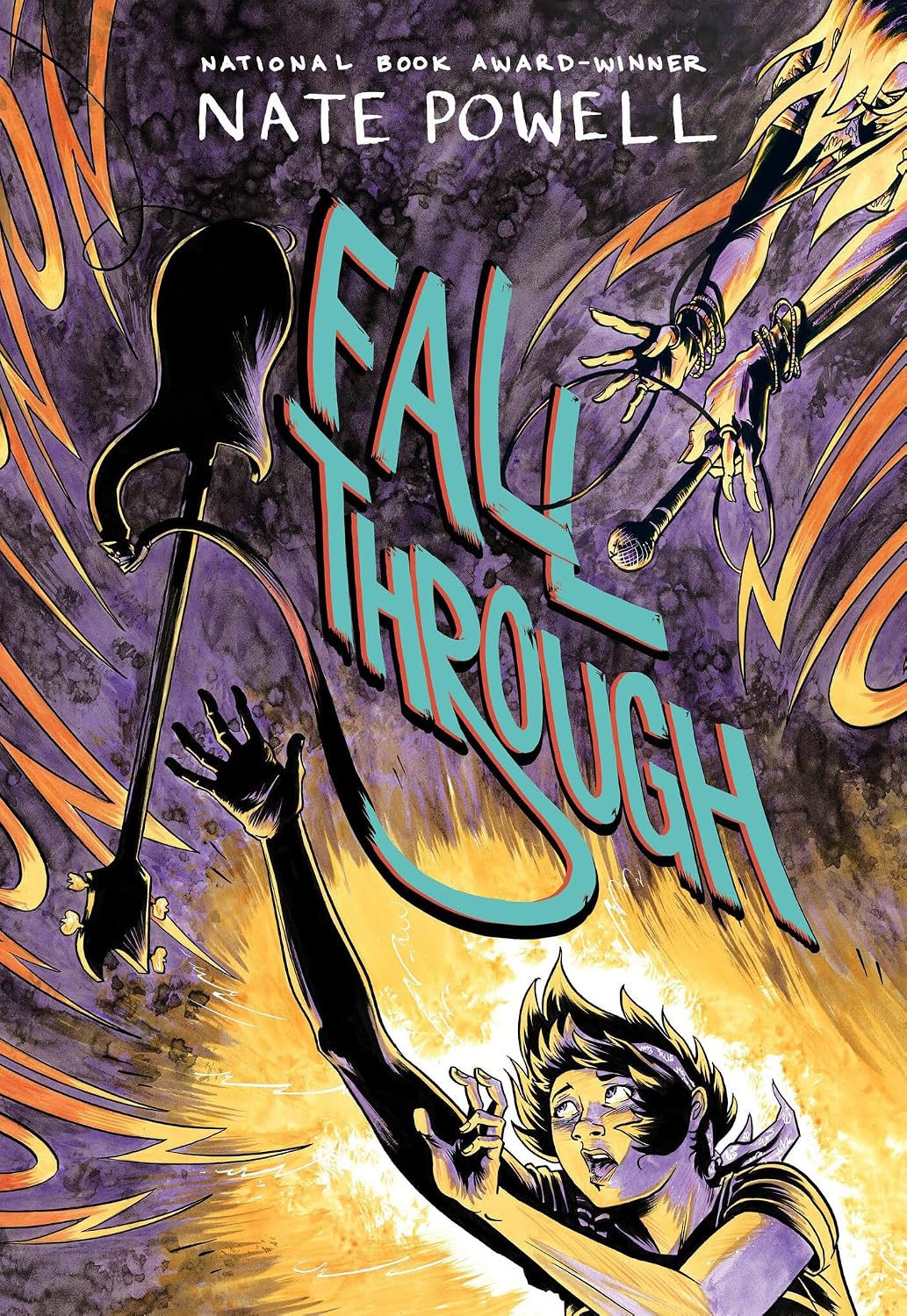 Fall Through: A Punk Music LGBTQ+ Love Story by National Book Award-Winning Graphic Novelist Nate Powell - MangaShop.ro