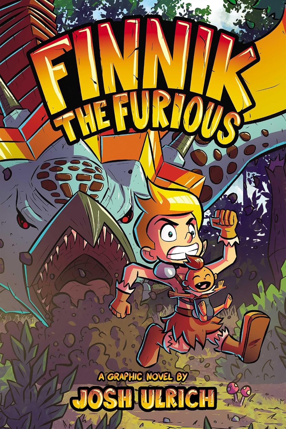 Finnik the Furious: An Original Graphic Novel Volume 1 (Hardcover) - MangaShop.ro