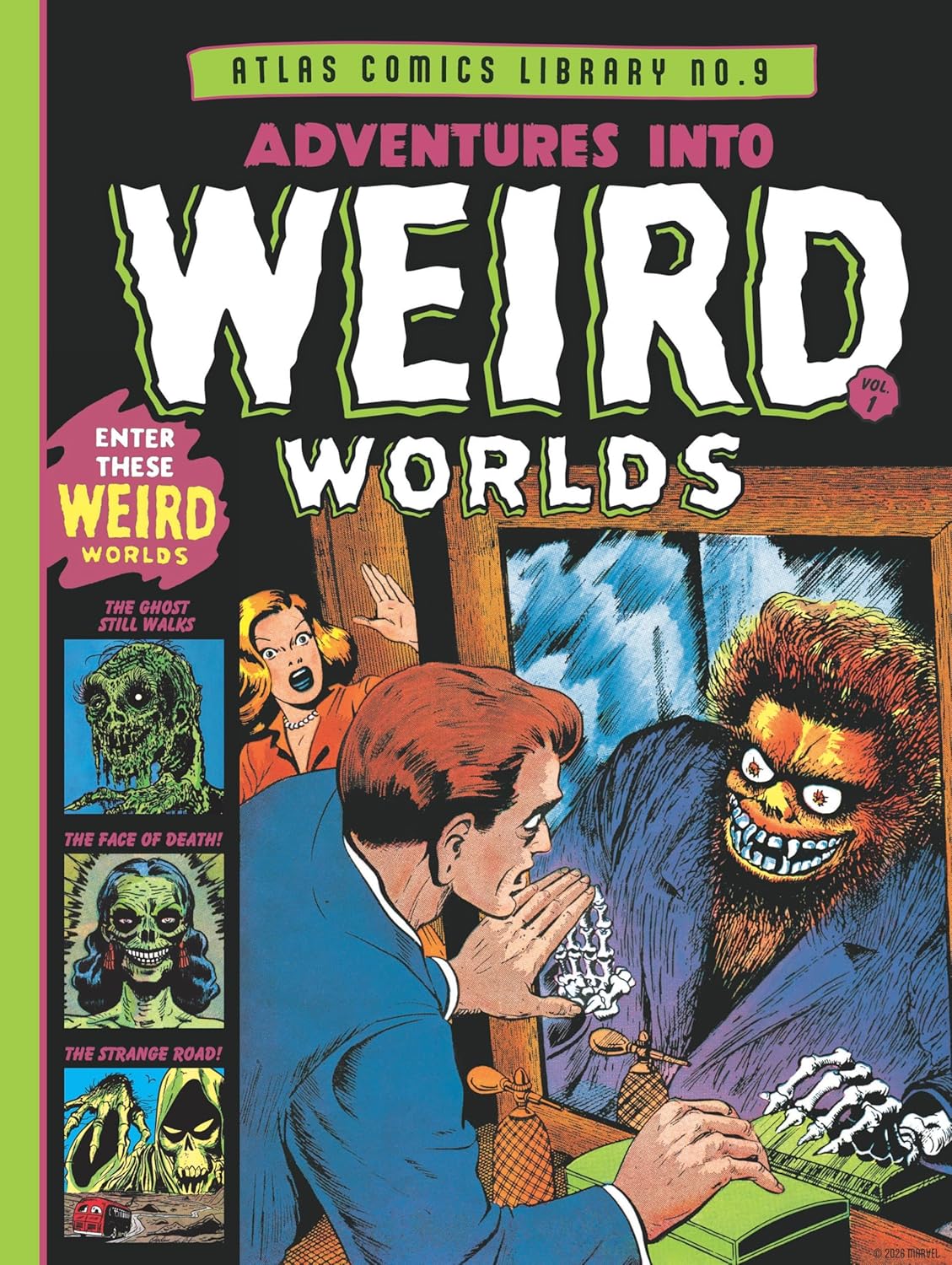 Atlas Comics Library No. 9: Adventures Into Weird Worlds Vol. 1 (Hardcover) - MangaShop.ro