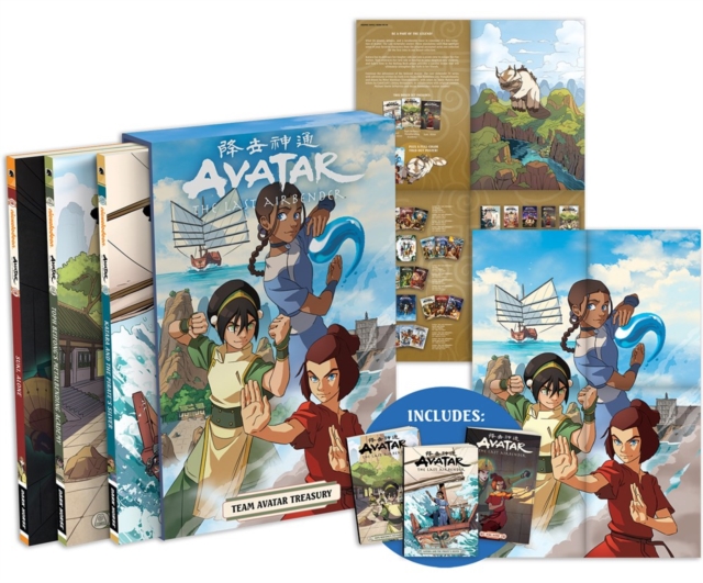 Avatar: The Last Airbender--Team Avatar Treasury Boxed Set (Graphic Novels) - MangaShop.ro