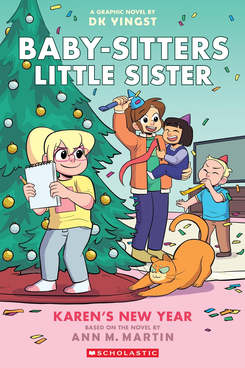 Karen's New Year: A Graphic Novel (Baby-Sitters Little Sister #13) - MangaShop.ro