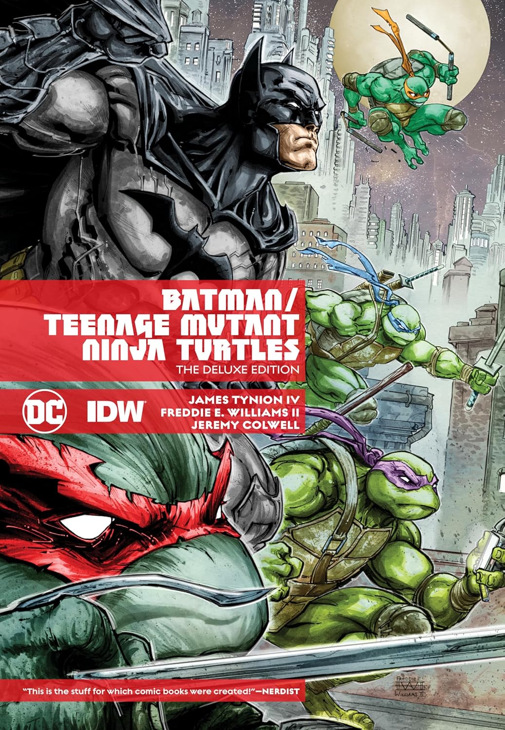 Batman/Teenage Mutant Ninja Turtles Deluxe Edition (New Edition) (Hardcover) - MangaShop.ro