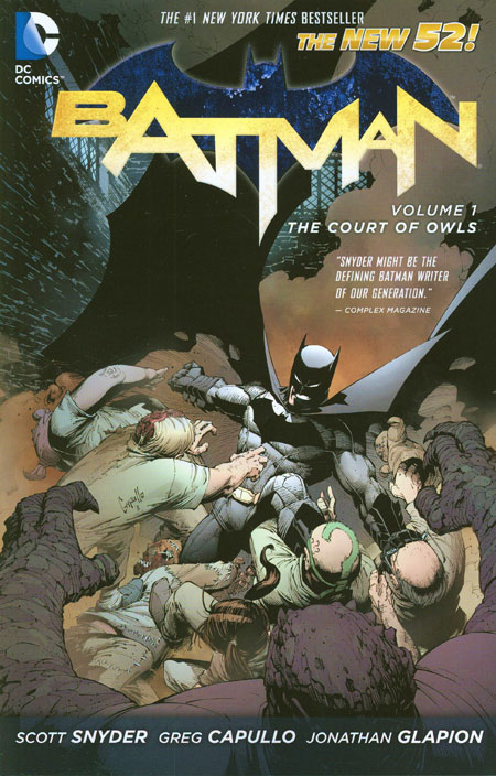 Batman (the New 52) Vol.  1 The Court of Owls - MangaShop.ro