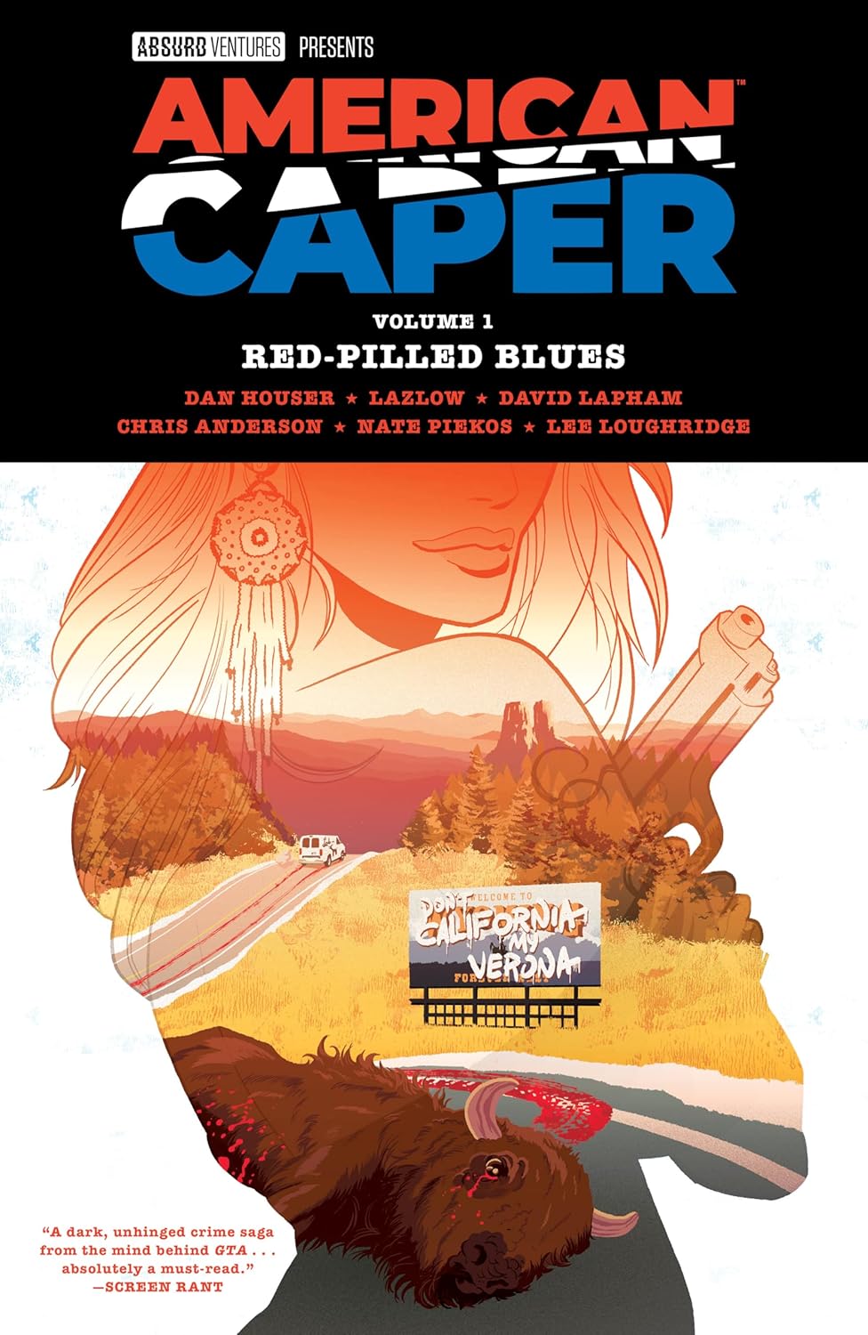 American Caper Volume 1: Red-Pilled Blues - MangaShop.ro
