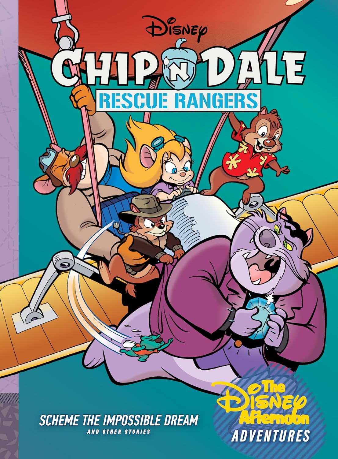 Chip 'n Dale Rescue Rangers: Scheme the Impossible Dream: Disney Afternoon Adventures Vol. 7 (Hardcover) - MangaShop.ro