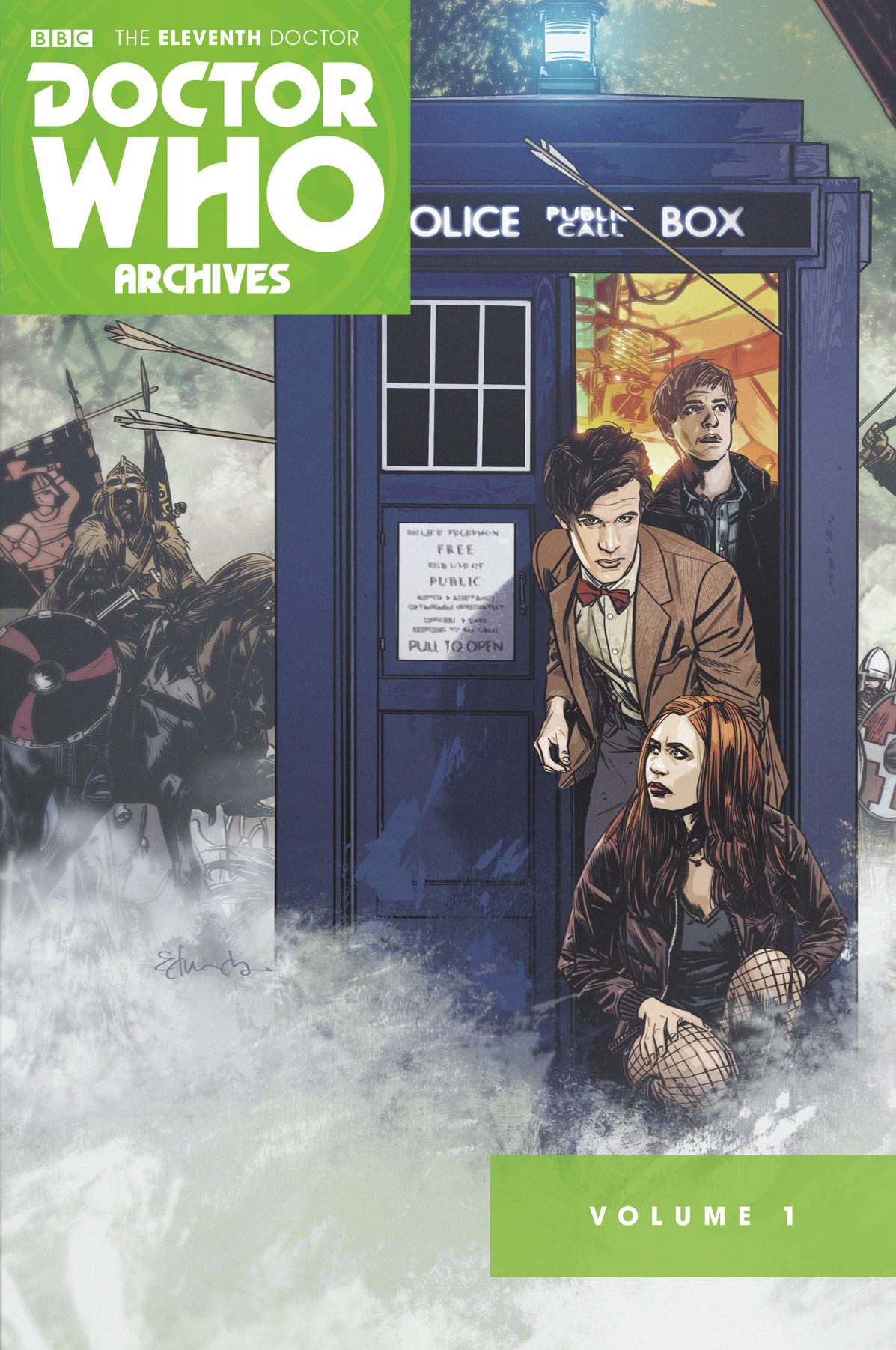 Doctor Who: The Eleventh Doctor Archives Omnibus Vol.  1 - MangaShop.ro