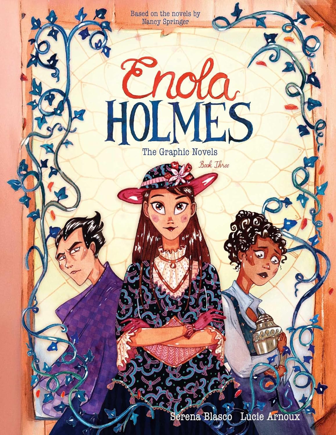 Enola Holmes: The Graphic Novels: The Case of the Black Barouche, the Case of the Elegant Escapade, and the Case of the Mark of the Mongoose Volume 3 - MangaShop.ro
