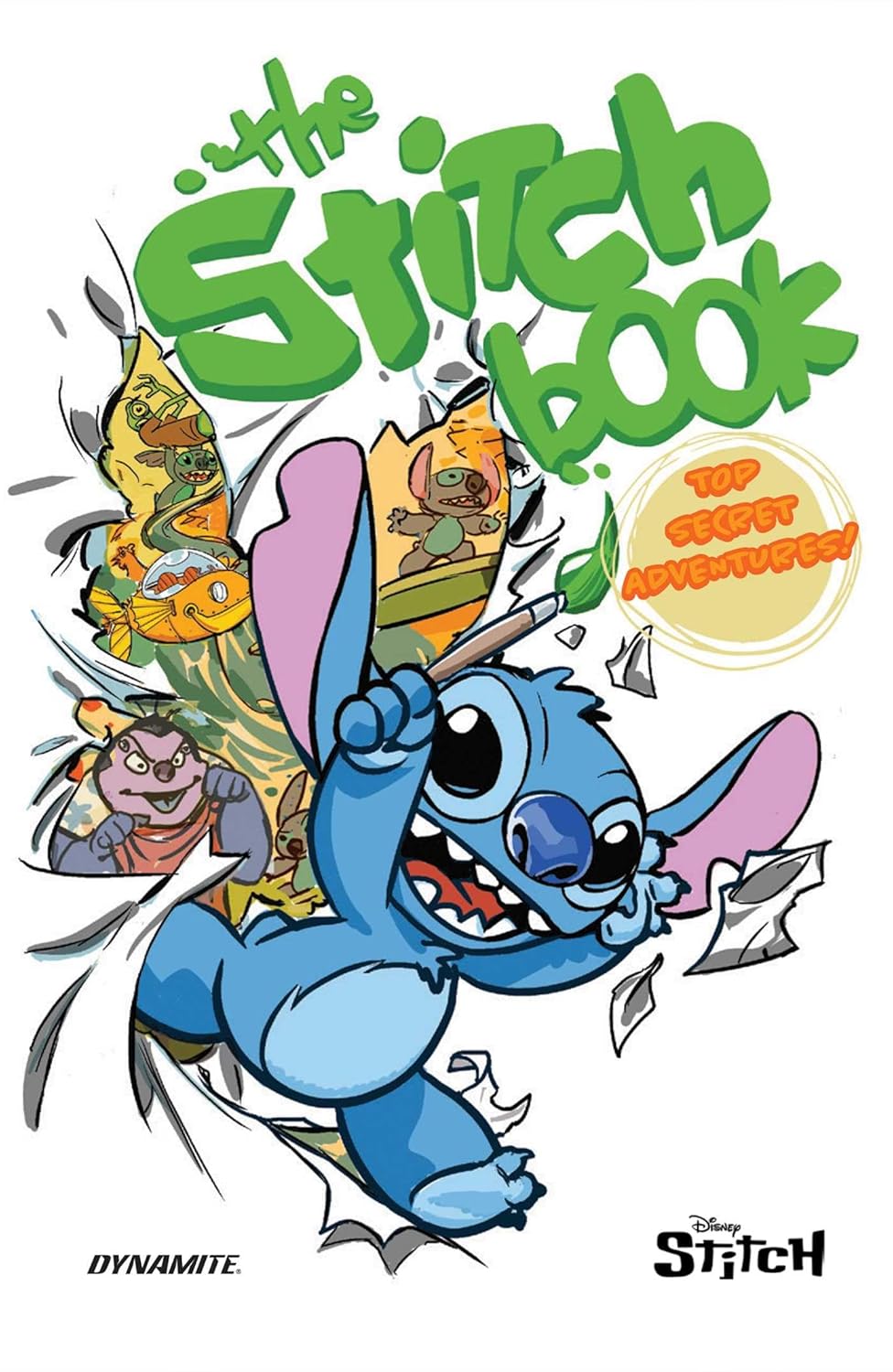 The Stitch Book: Top Secret Adventures! (Hardcover) - MangaShop.ro