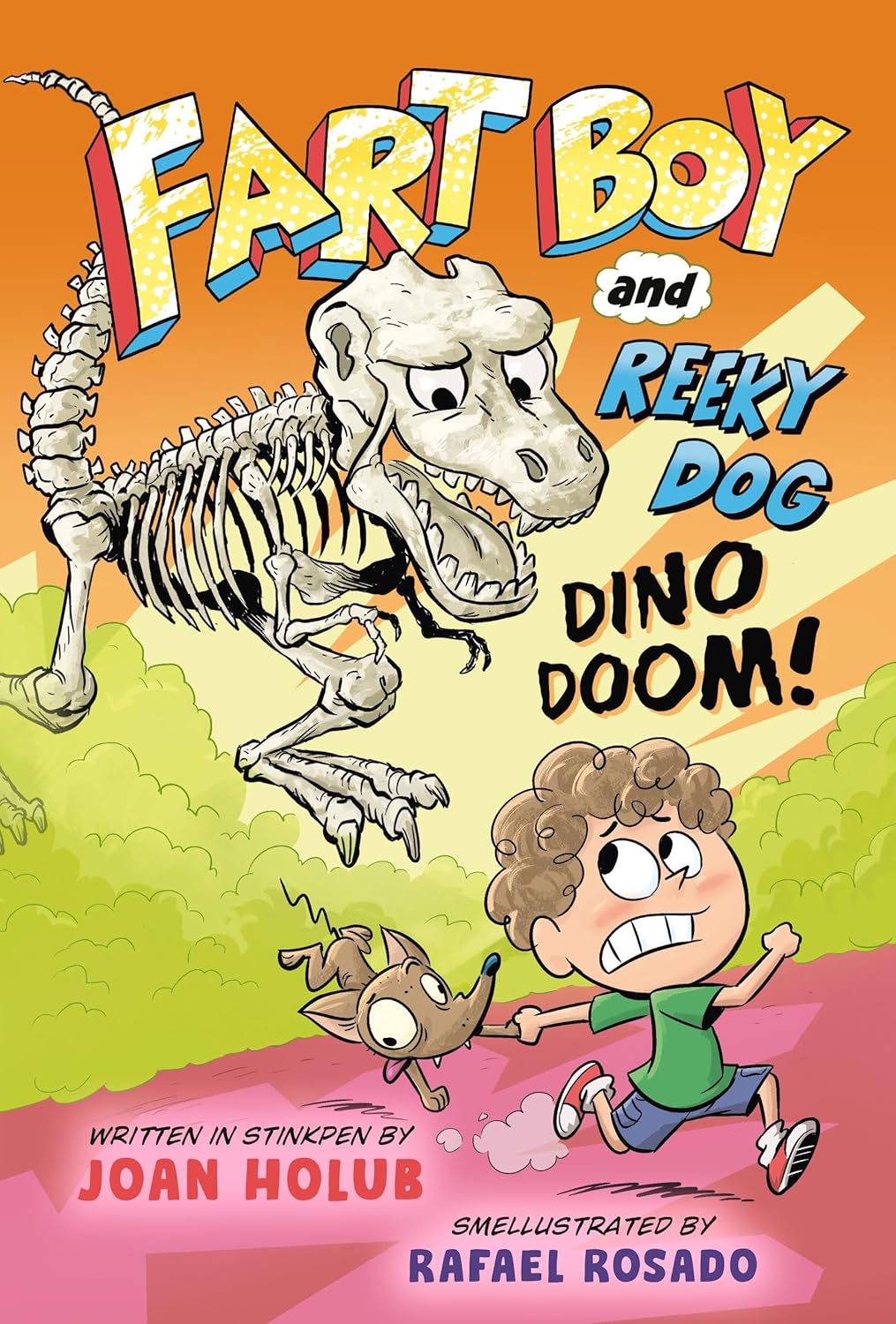 Fart Boy and Reeky Dog: Dino Doom! (Hardcover) - MangaShop.ro