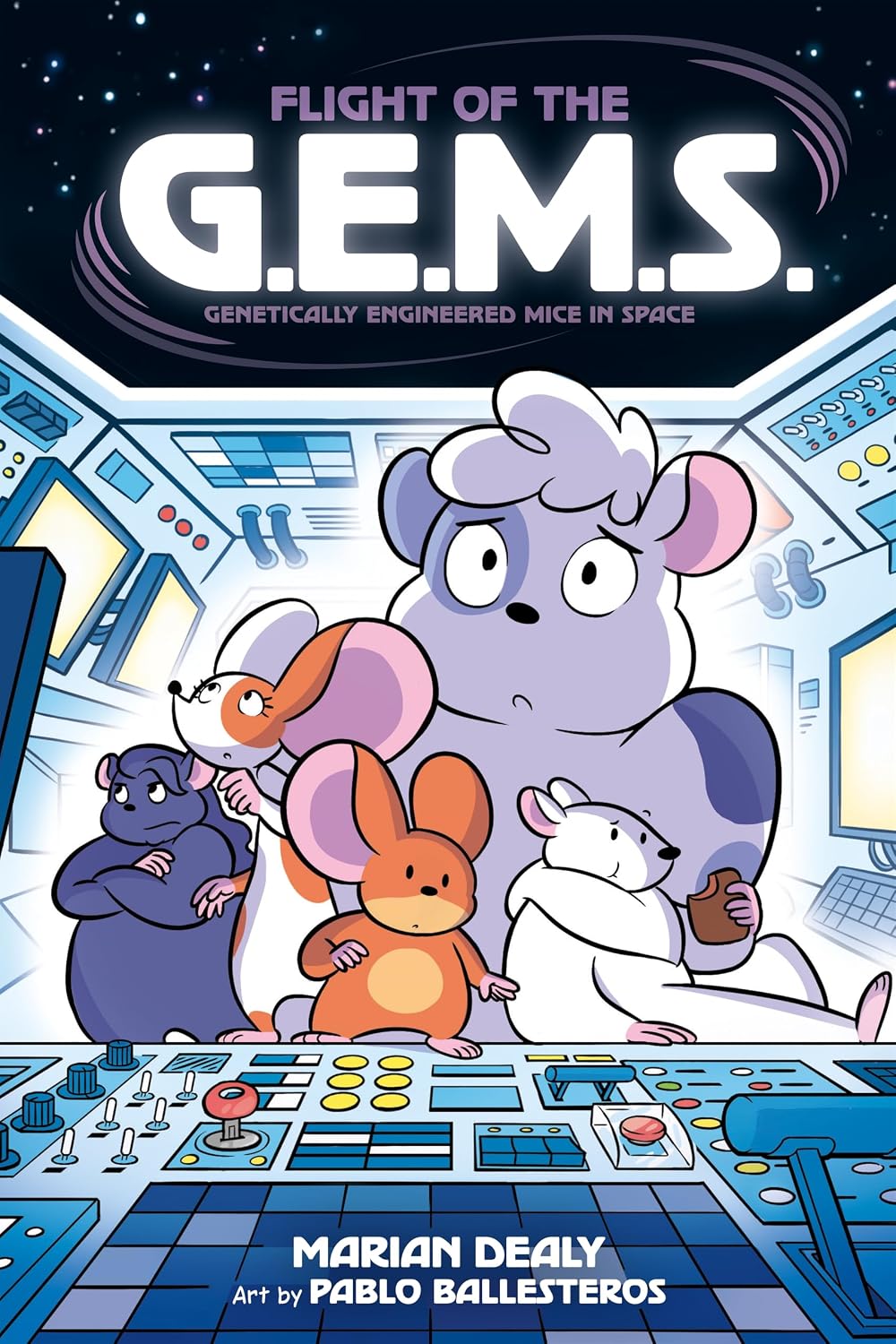 Flight of the G.E.M.S. (Genetically Engineered Mice in Space) - MangaShop.ro