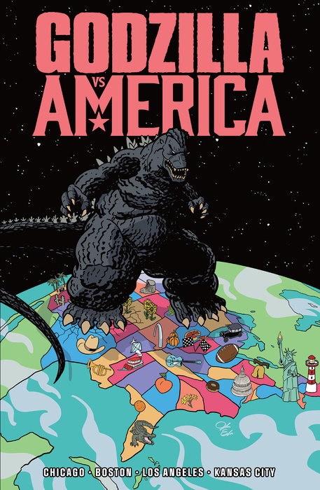 Godzilla Vs. America: Boston, Chicago, Kansas City, Los Angeles - MangaShop.ro