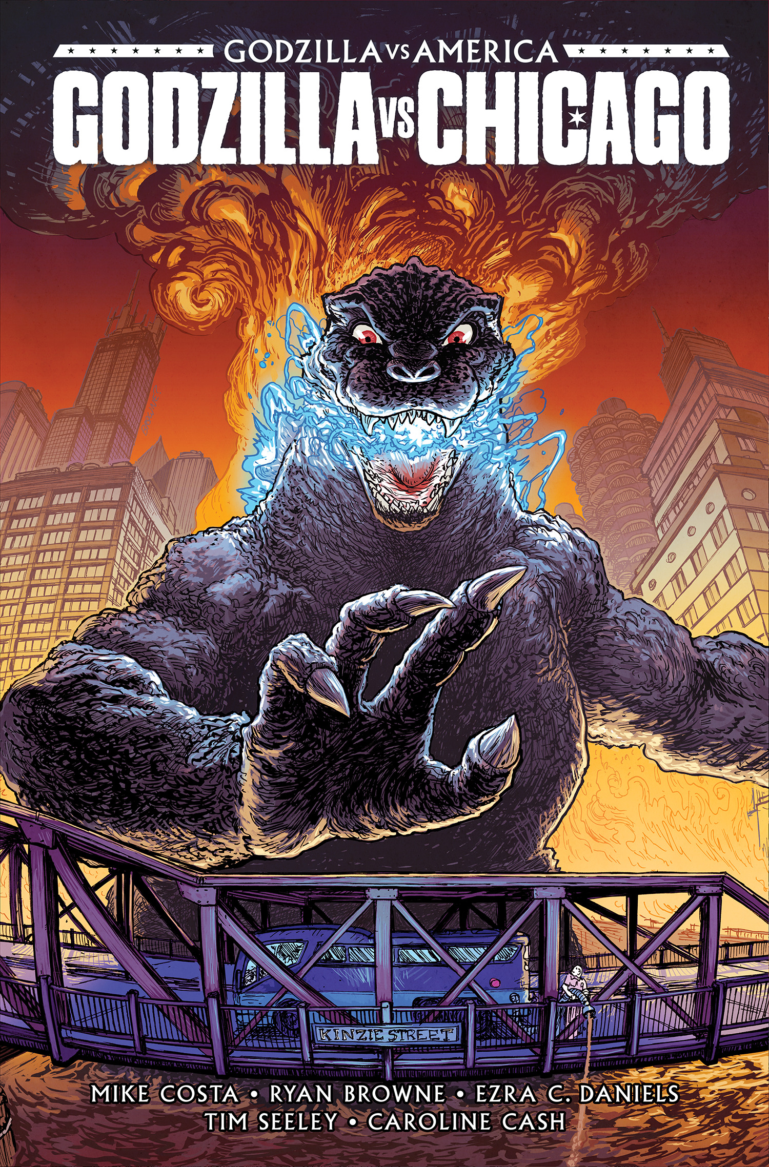 Godzilla Vs. America: Chicago (Hardcover) - MangaShop.ro