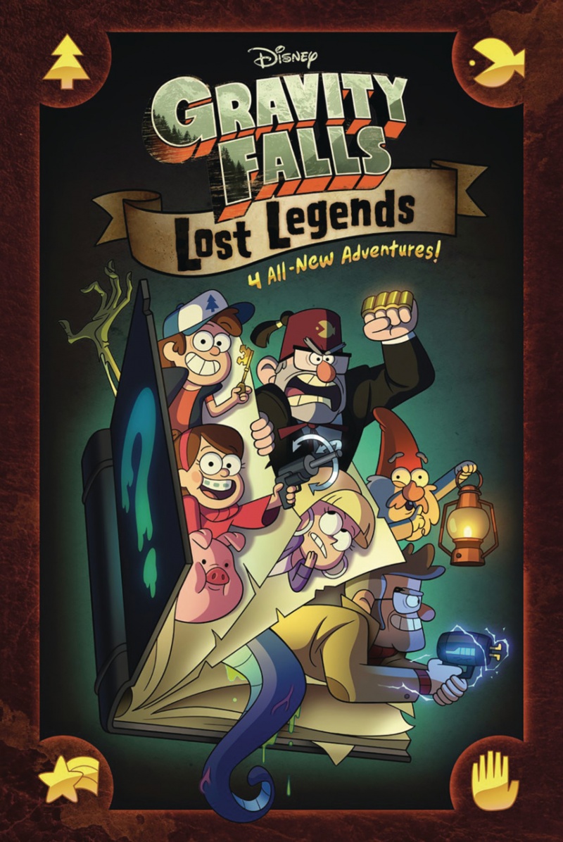 Gravity Falls: Lost Legends: 4 All-New Adventures! (Hardcover) - MangaShop.ro