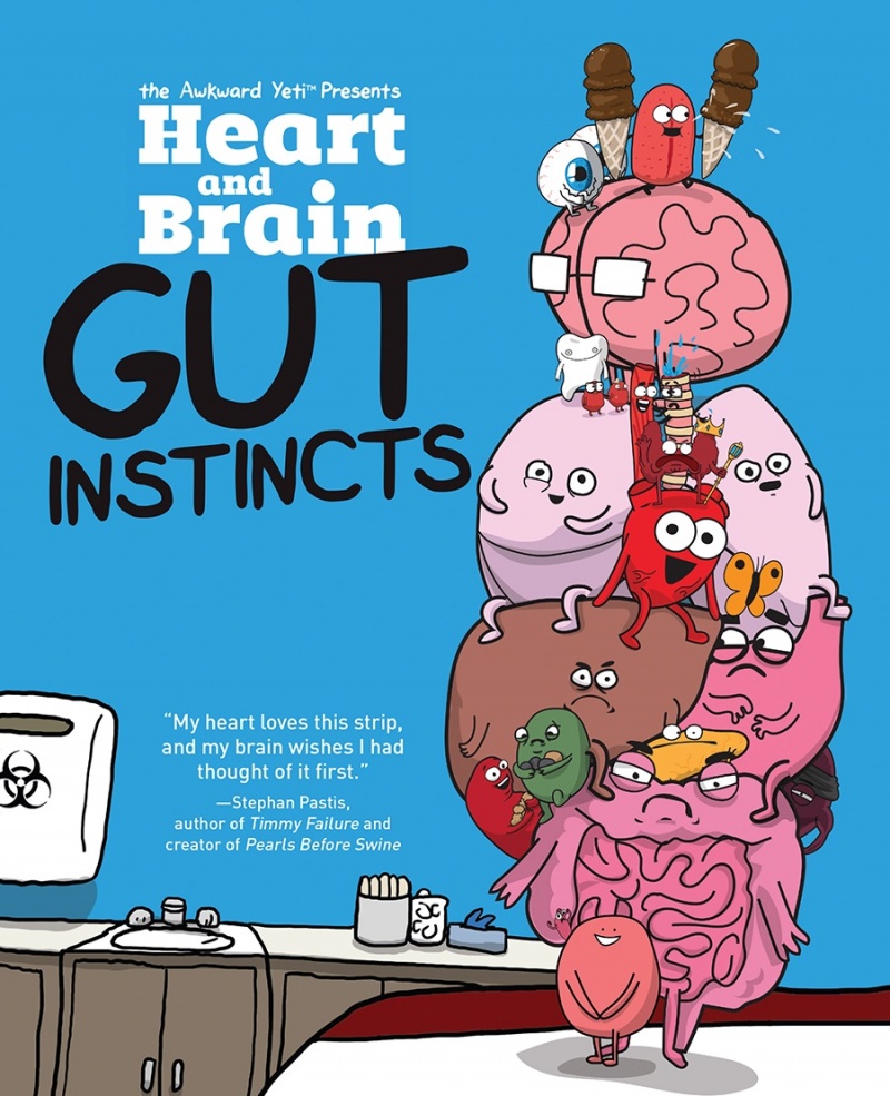 Heart and Brain: Gut Instincts: An Awkward Yeti Collection - MangaShop.ro