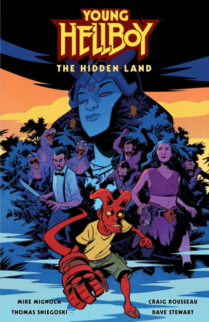 Young Hellboy: The Hidden Land (Hardcover) - MangaShop.ro