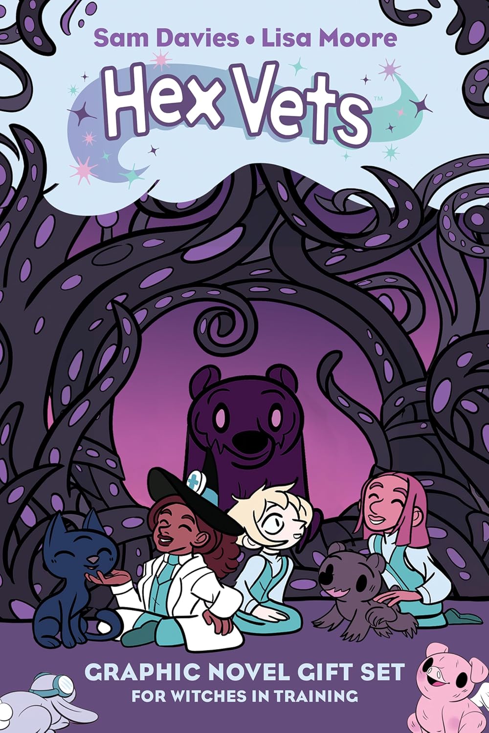 Hex Vets: Graphic Novel Gift Set for Witches in Training - MangaShop.ro