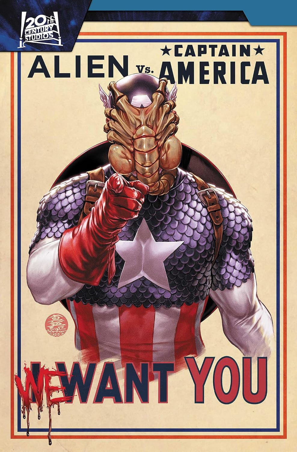 Alien vs. Captain America - MangaShop.ro