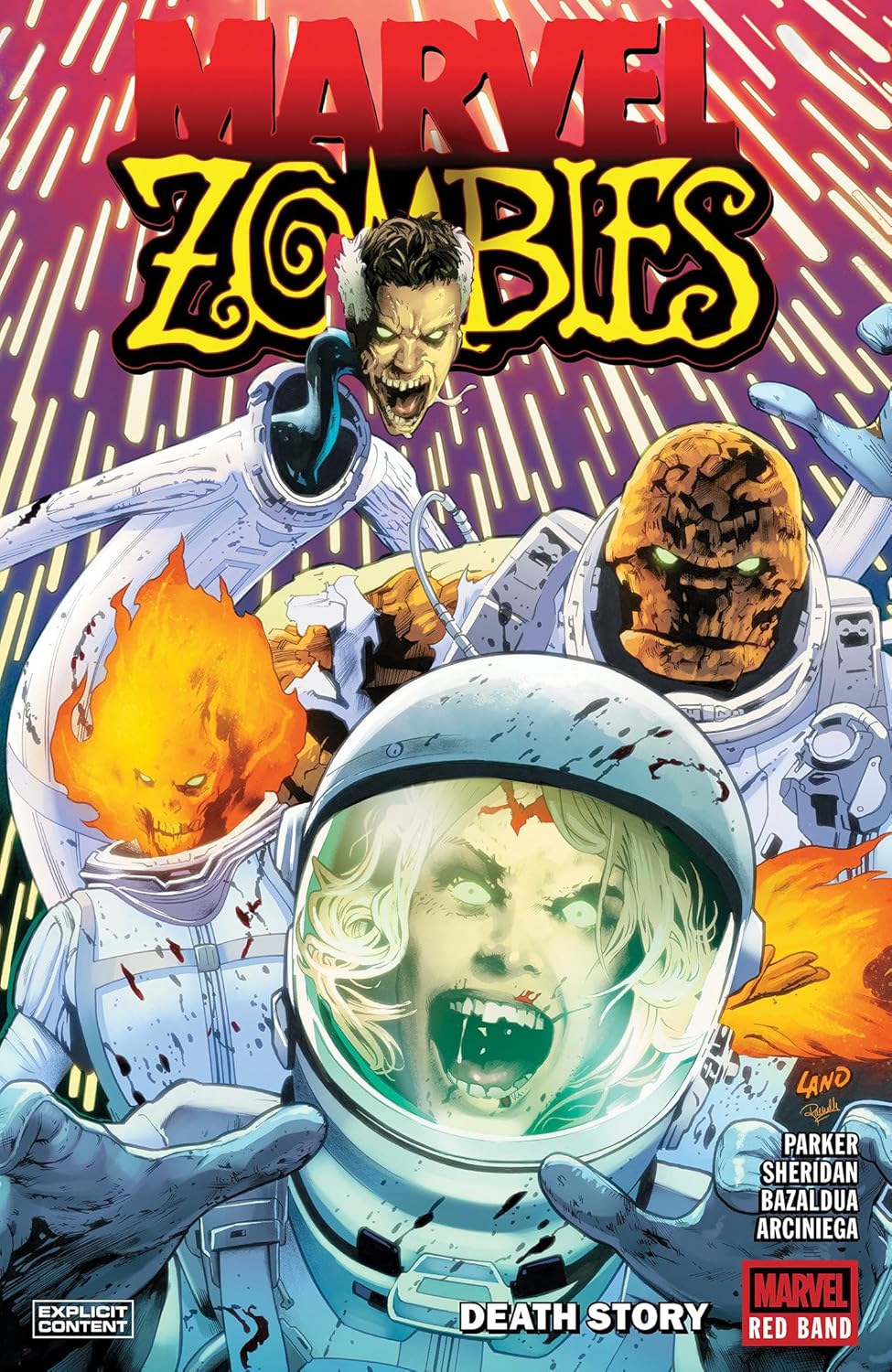 Marvel Zombies: Red Band - Death Story - MangaShop.ro