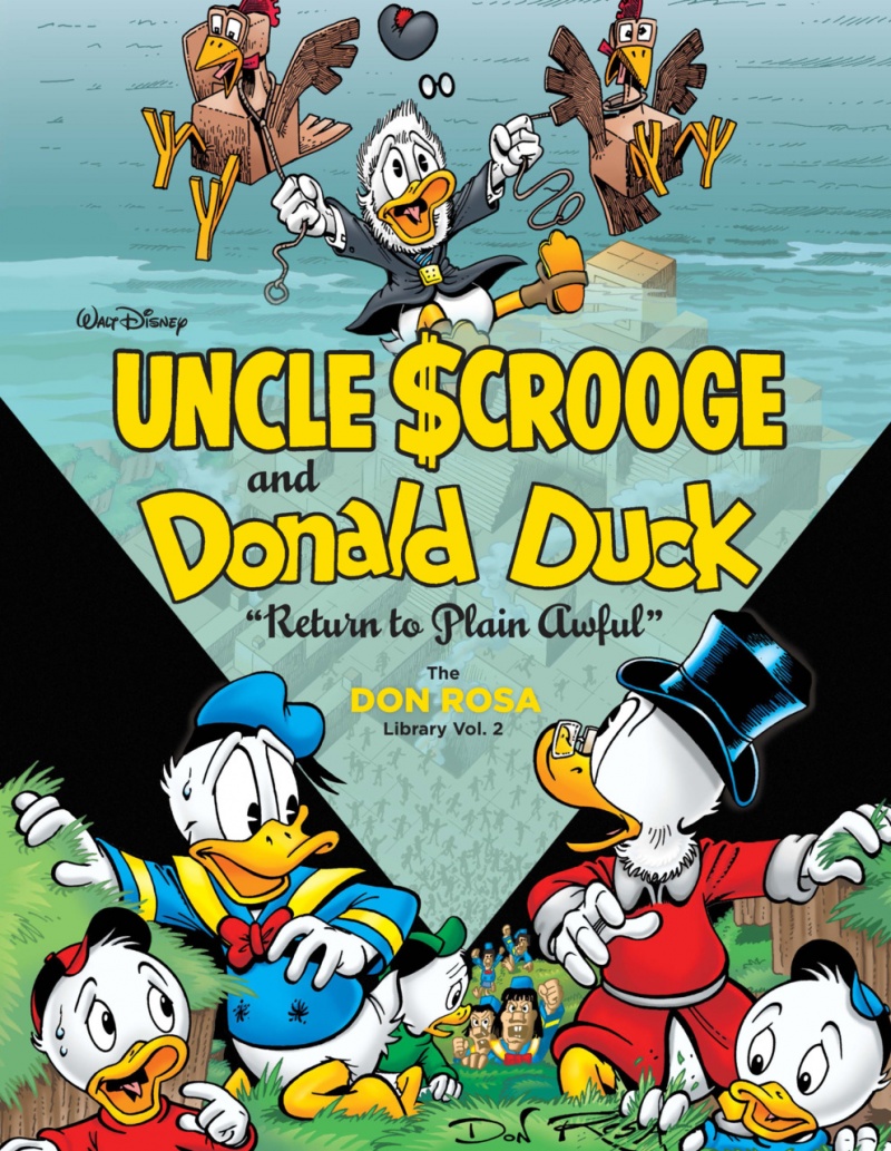 Uncle Scrooge & Donald Duck: Return to Plain Awful - The Don Rosa Library Vol.  2 (Hardcover) - MangaShop.ro