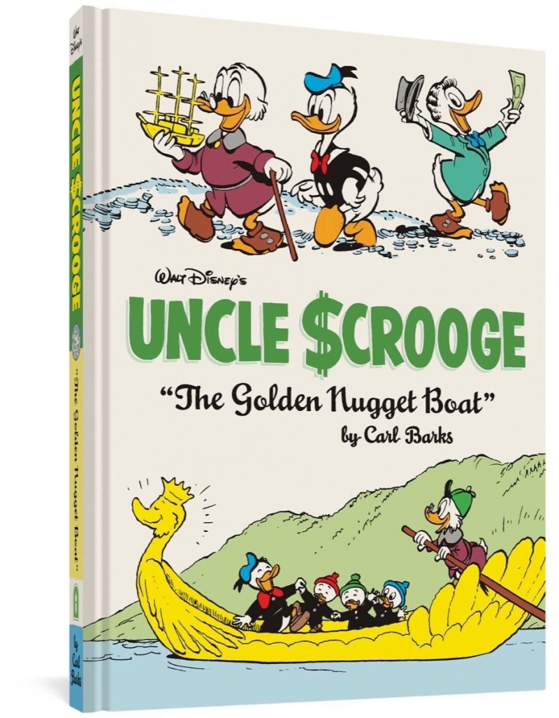 Walt Disney's Uncle Scrooge the Golden Nugget Boat: The Complete Carl Barks Disney Library Vol. 26 (Hardcover) - MangaShop.ro