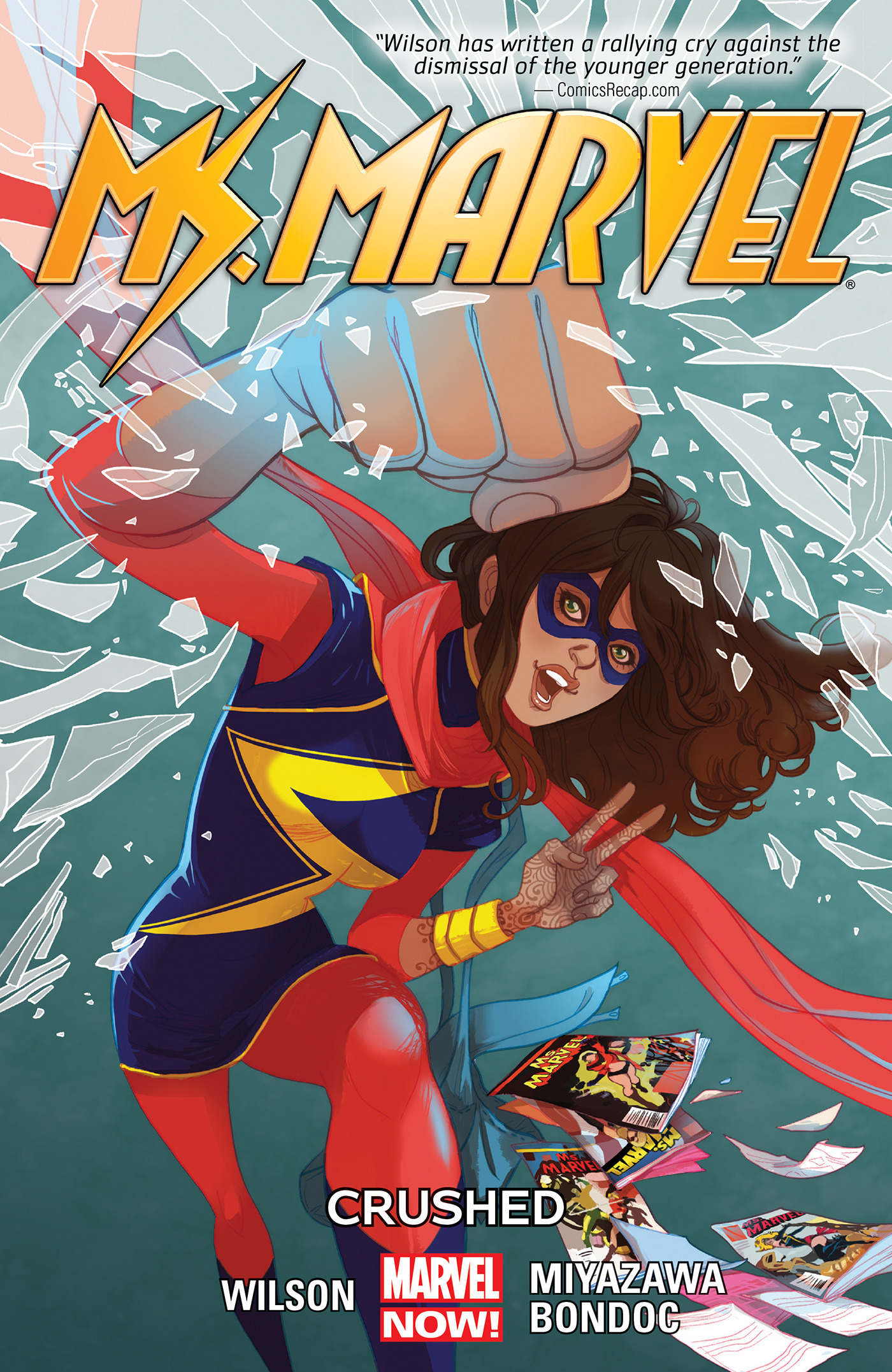 Ms. Marvel (Marvel Now) Vol.  3 Crushed - MangaShop.ro