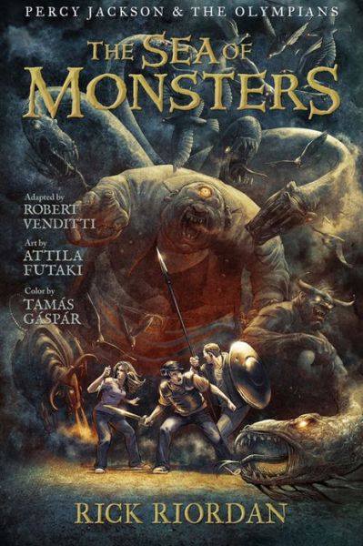Percy Jackson and the Olympians Vol.  2 The Sea of Monsters - MangaShop.ro