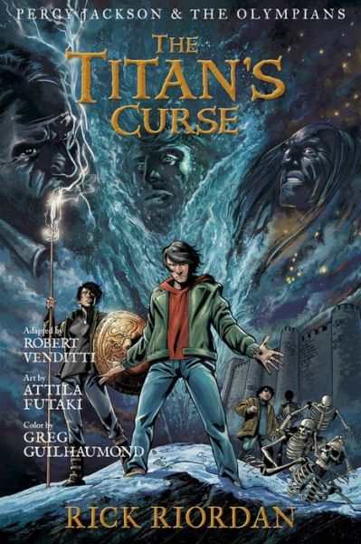 Percy Jackson and the Olympians Vol.  3 The Titan's Curse - MangaShop.ro