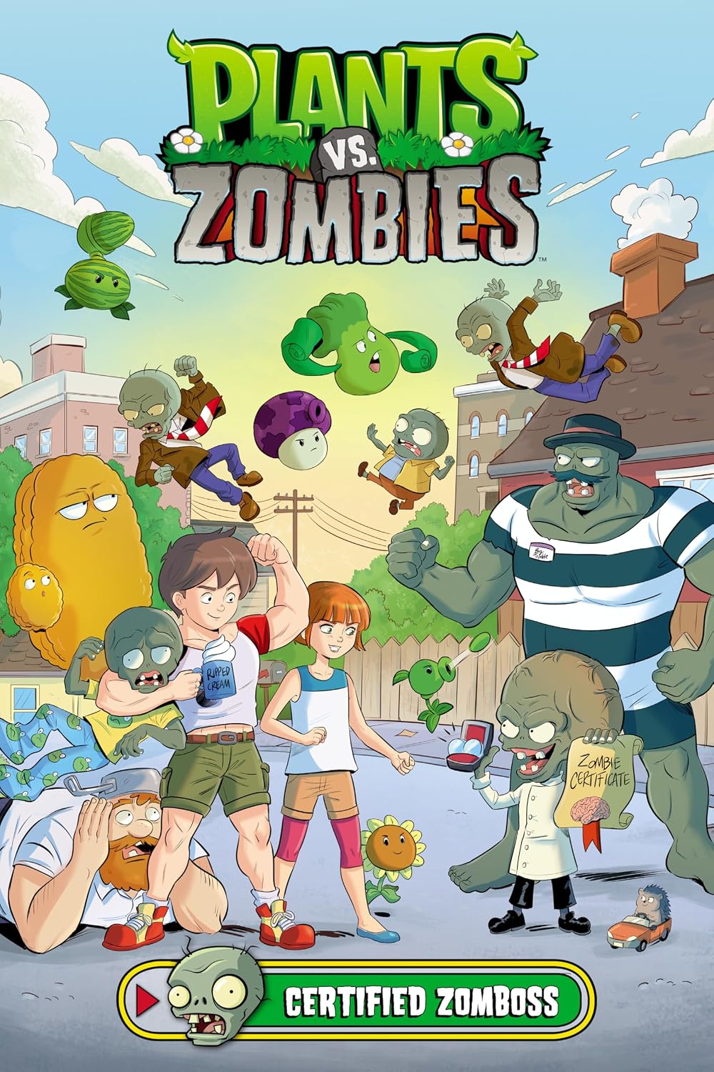 Plants vs. Zombies Volume 26: Certified Zomboss (Hardcover) - MangaShop.ro