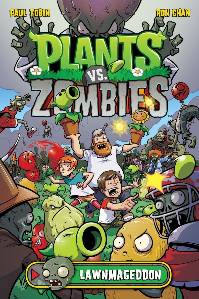 Plants Vs. Zombies Vol.  1 Lawnmageddon (Hardcover) - MangaShop.ro
