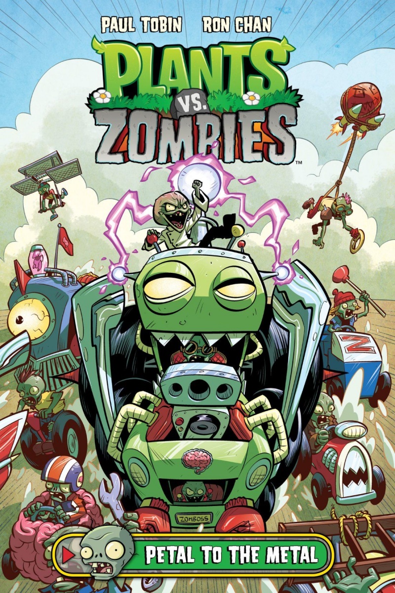 Plants Vs. Zombies Vol.  5 Petal to the Metal (Hardcover) - MangaShop.ro