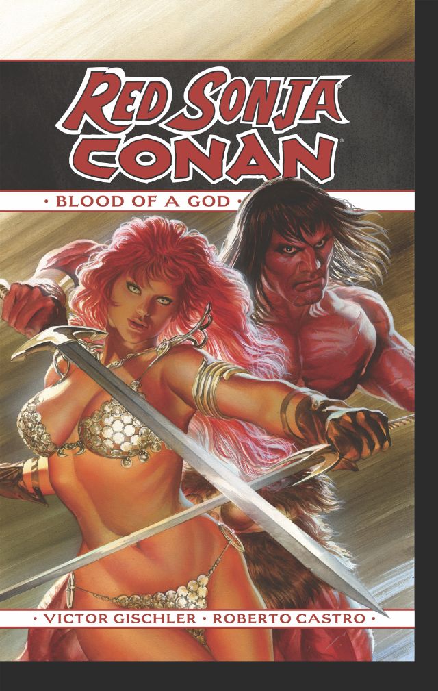 Red Sonja/Conan: The Blood of a God (Hardcover) - MangaShop.ro