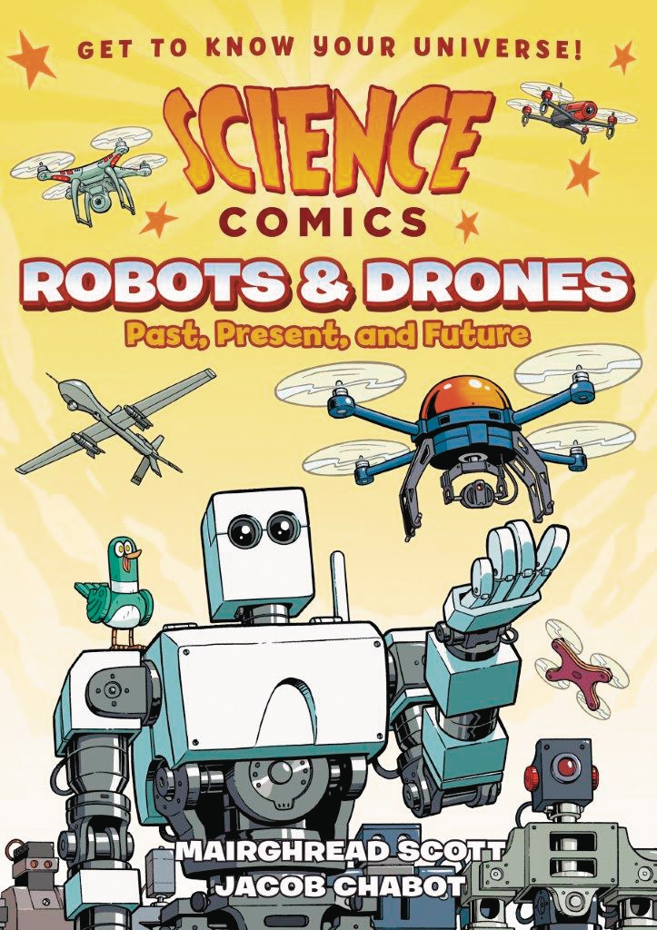 Science Comics: Robots and Drones: Past, Present and Future. - MangaShop.ro