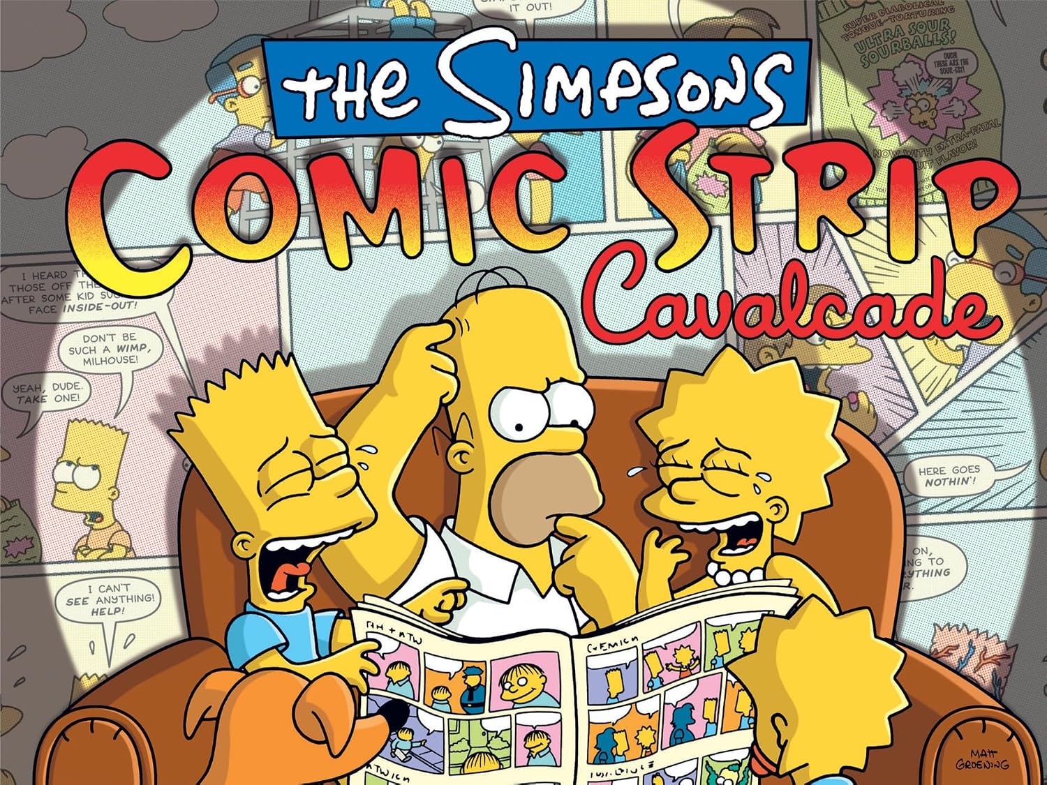 Simpsons Comic Strip Cavalcade: The First Collection of Simpsons Sunday Strips (Hardcover) - MangaShop.ro