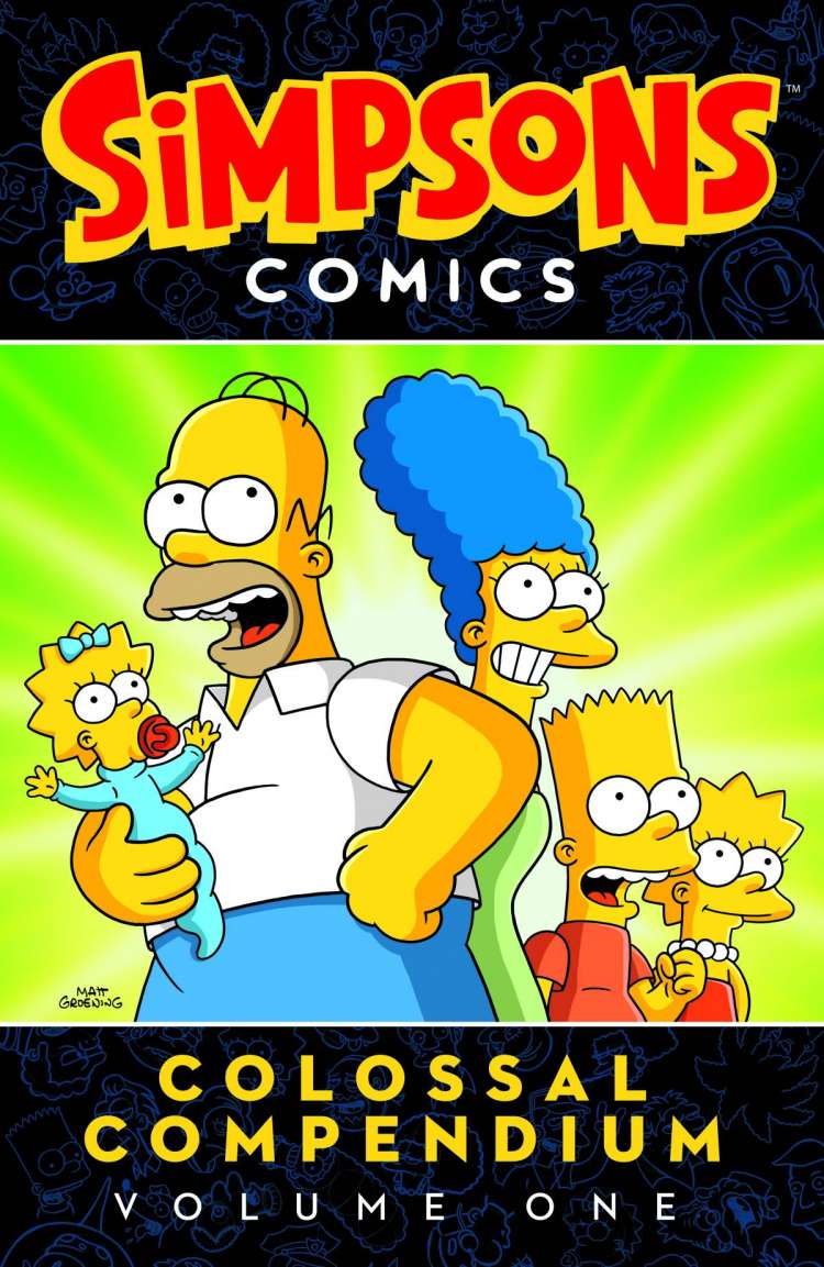 Simpsons Comics Colossal Compendium Vol.  1 - MangaShop.ro