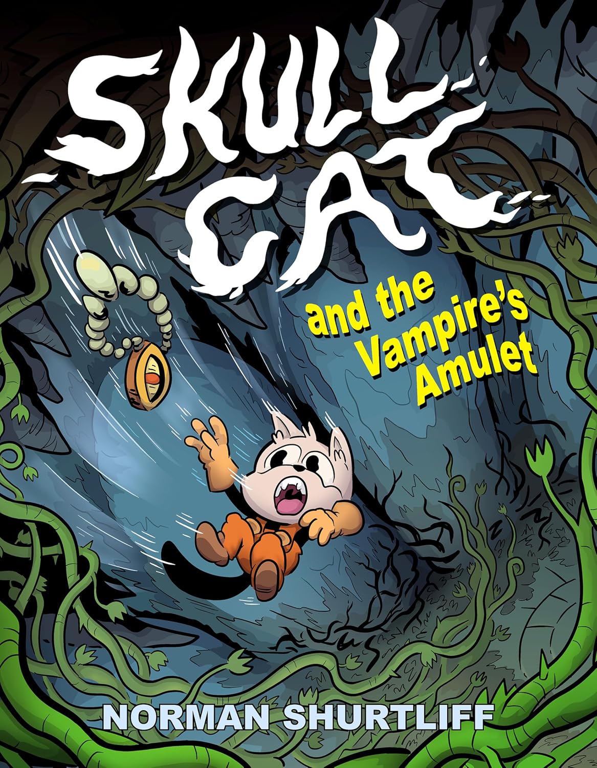 Skull Cat (Book 2): Skull Cat and the Vampires Amulet - MangaShop.ro