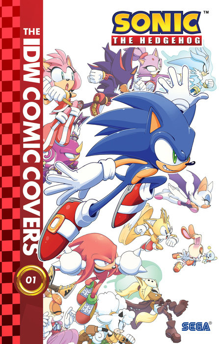 Sonic the Hedgehog: the IDW Comic Covers, Vol. 1 (Hardcover) - MangaShop.ro
