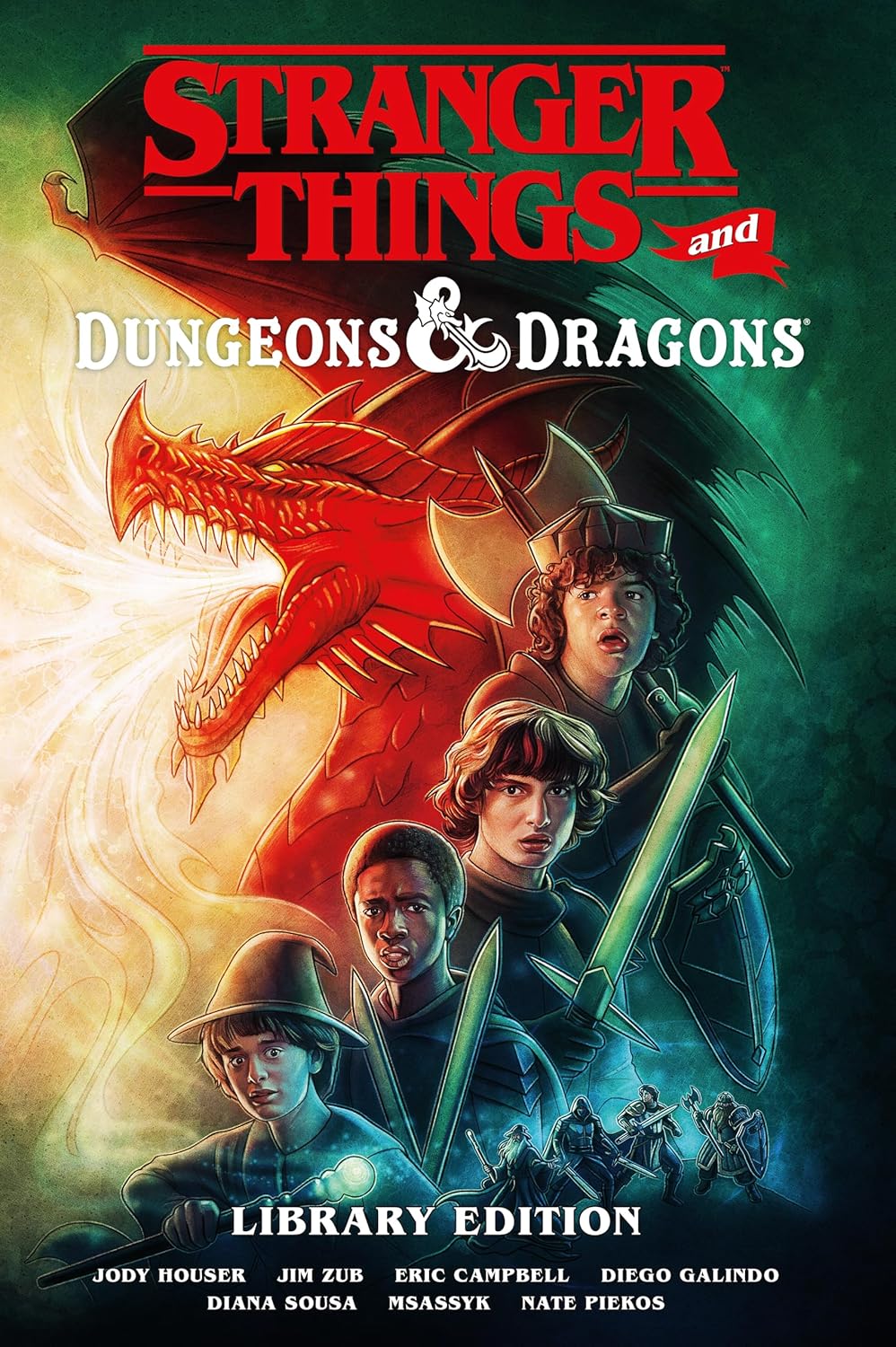 Stranger Things and Dungeons & Dragons Library Edition (Hardcover) - MangaShop.ro