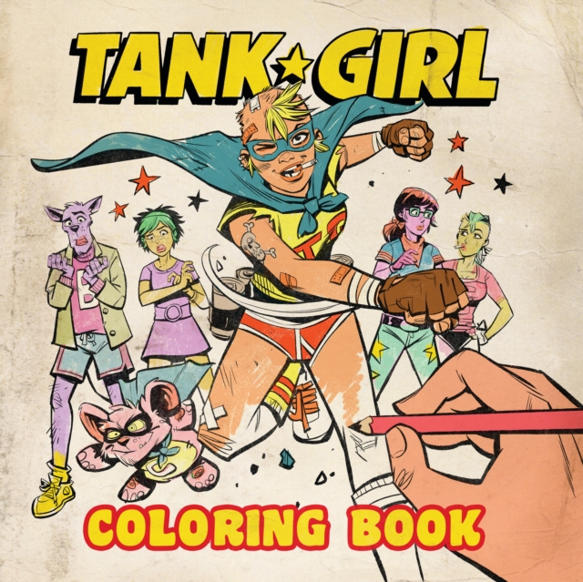 Tank Girl Coloring Book - MangaShop.ro