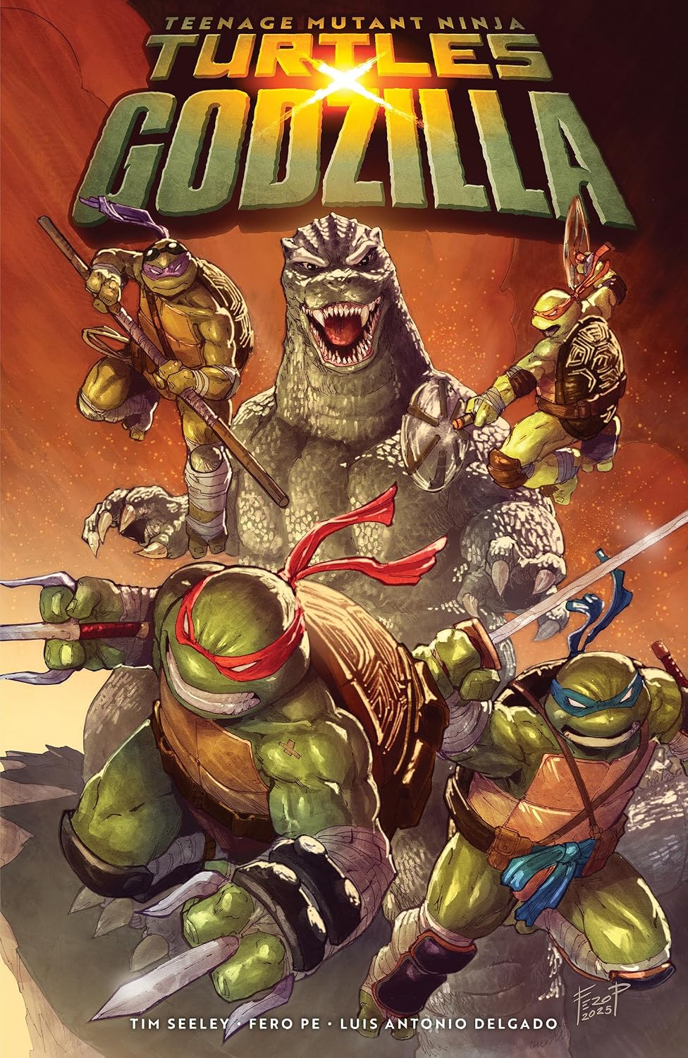 Teenage Mutant Ninja Turtles X Godzilla - MangaShop.ro