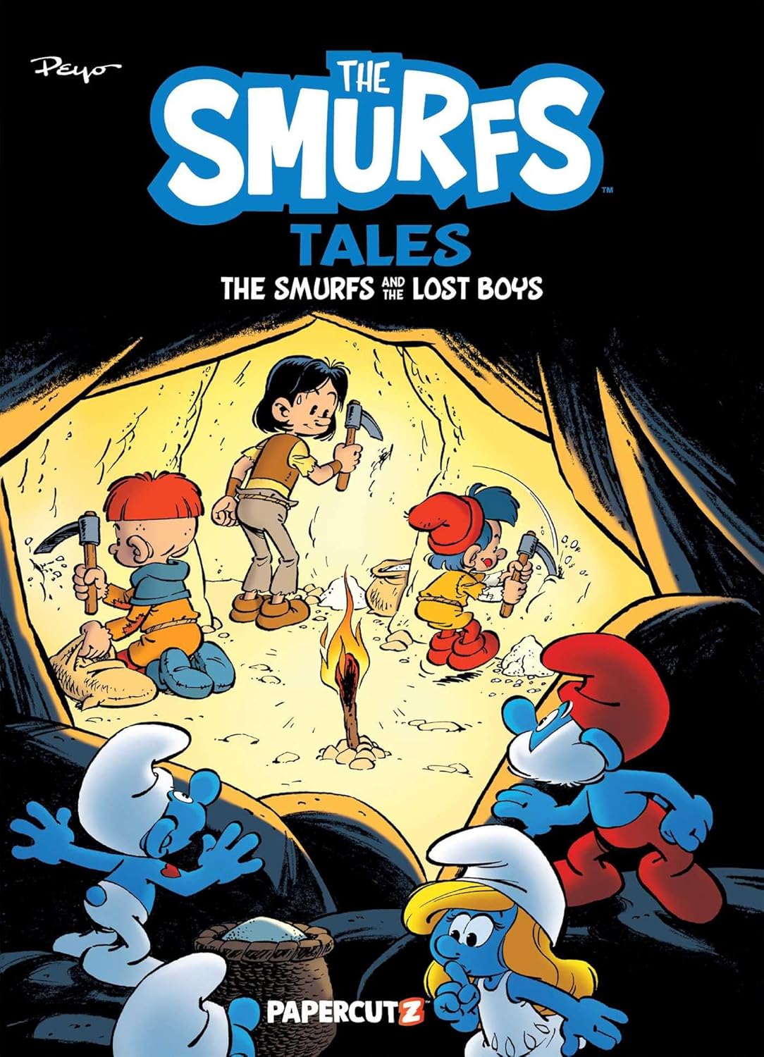 Smurfs Tales Vol. 16: The Smurfs and the Lost Boys (Hardcover) - MangaShop.ro