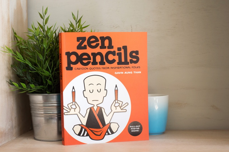 Zen Pencils Vol.  1 Cartoon Quotes from Inspirational Folks - MangaShop.ro