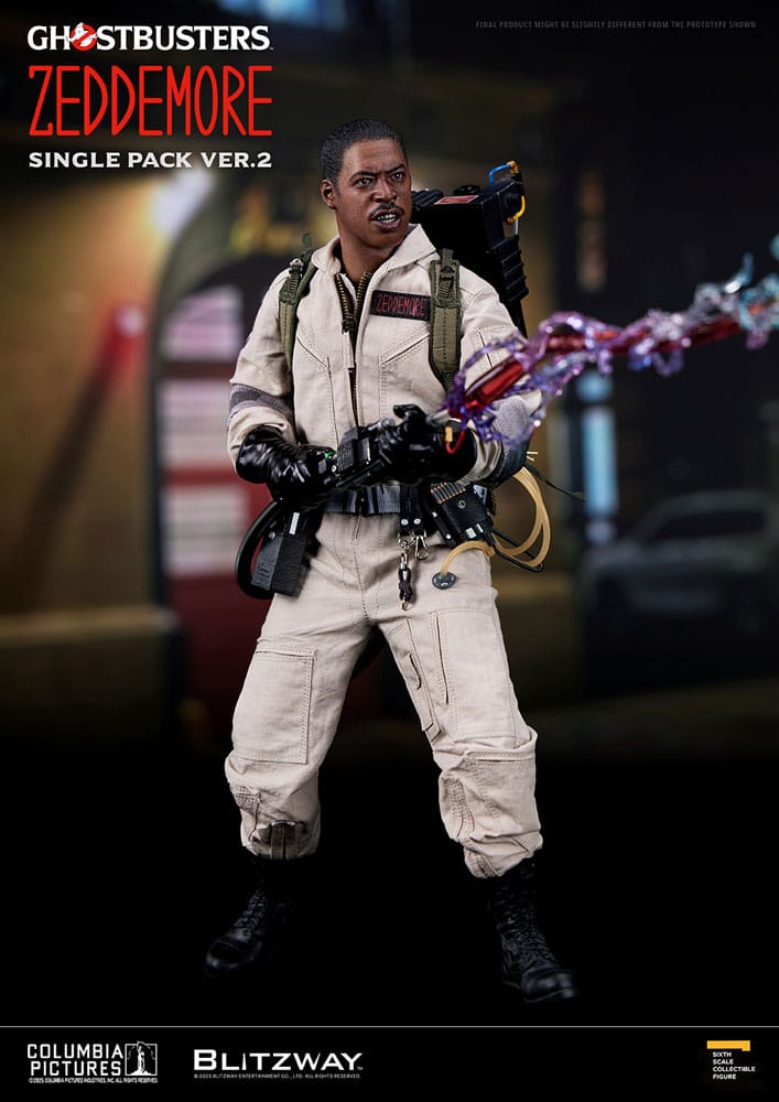 Ghostbusters Premium UMS Action Figure 1/6 Winston Zeddemore Ver. 2 31 cm - MangaShop.ro