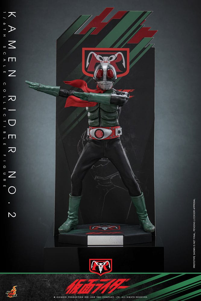 Kamen Rider 1/6 Kamen Rider No. 2 30 cm - MangaShop.ro