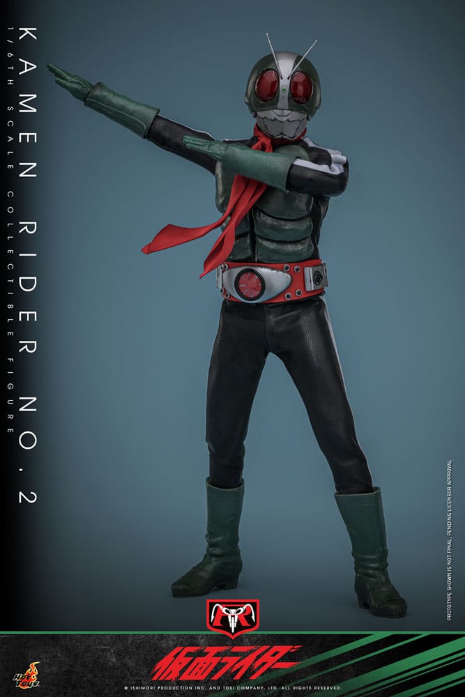 Kamen Rider 1/6 Kamen Rider No. 2 30 cm - MangaShop.ro