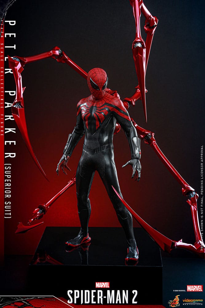Spider-Man 2 Video Game Masterpiece Action Figure 1/6 Peter Parker (Superior Suit) 30 cm - MangaShop.ro